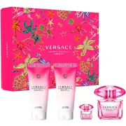 Versace Bright Crystal Absolu Zestaw upominkowy, woda perfumowana 90 ml + Mleczko do ciała 100 ml + Żel pod prysznic 100 ml + woda perfumowana 5 ml