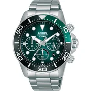 Lorus RT341JX9 chrono men`s 43mm 10ATM