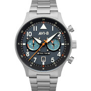 AVI-8 AV-4088-22 Carey Dual Time 44mm 5ATM