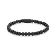 Rebel & Rose Bracelet All-Black RR-60107-B-L mens