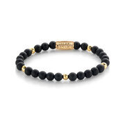 Rebel & Rose Bracelet Matt Black Madonna RR-60078-G-M Unisex