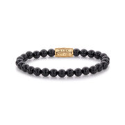 Rebel & Rose Bracelet Black Velvet RR-60100-G-S ladies