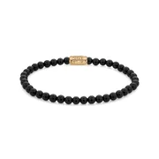 Rebel & Rose Bracelet Black Velvet RR-40108-G-S ladies