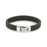 Rebel & Rose Bracelet Braided Flat RR-L0148-S-L+ mens