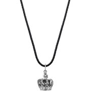 Rebel & Rose NL024-S-70 Royal Crown Unisex Necklace 70cm
