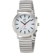 ETT ELS-11584-11M Ladies Watch Zugband Solar Radio-Controlled 35mm 5ATM