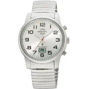 Master Time MTGA-10822-42M Mens Watch Zugband Radio-Controlled 41mm 3ATM