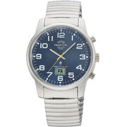 Master Time MTGA-10823-32M Mens Watch Zugband Radio-Controlled 41mm 3ATM