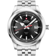 Swiss Military SM34094.01 Mens Watch 41mm 5ATM
