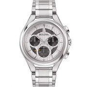 Bulova 96A301 Mens Watch Chronograph 45mm 3ATM