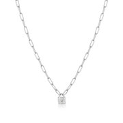 ANIA HAIE N032-01H Underlock & Key Ladies Necklace, adjustable