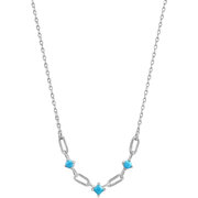 ANIA HAIE N033-03H Into the Blue Ladies Necklace, adjustable