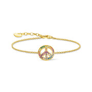 Thomas Sabo A2071-996-7 Peace Rainbow Bracelet Ladies