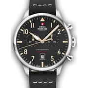 Swiss Military SM34098.08 Vintage Chronograph Mens Watch 43mm 10ATM