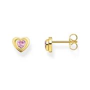 Thomas Sabo Earrings heart pink H2271-414-9