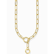 Thomas Sabo KE2192-414-14 Ladies link necklace with two ring clasps, adjustable