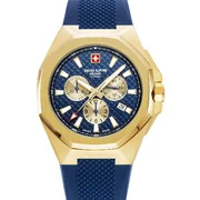 Swiss Alpine Military 7005.9815 Typhoon Chronograph Mens Watch 42mm 10ATM