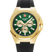 Swiss Alpine Military 7005.9814 Typhoon Chronograph Mens Watch 42mm 10ATM