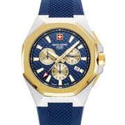 Swiss Alpine Military 7005.9845 Typhoon Chronograph Mens Watch 42mm 10ATM
