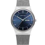 Bering 11938-003DD Classic Day-Date  Mens Watch 38mm 3ATM