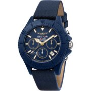 Sector R3271739001 Save the Ocean Chronograph Mens Watch 44mm