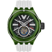 Nubeo NB-6075-08 Mens Watch Messenger Tourbillon Limited 52mm 10ATM