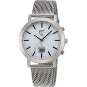 ETT EGS-11579-11M Mens Watch Solar Radio-Controlled 41mm 5ATM