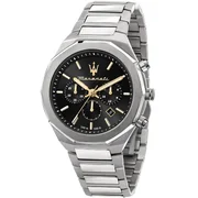 Maserati R8873642010 Stile Chronograph Mens Watch 45mm 10ATM