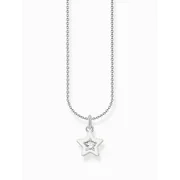 Thomas Sabo KE2235-041-14-L45V Silver necklace w. star pendant 