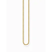 Thomas Sabo KE2227-413-39-L50V Gold-plated chain in Venetian design 1 mm 