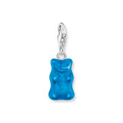 Thomas Sabo 2181-017-1 Blue Charm Goldbears Pendant Silver 