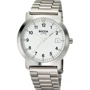 Boccia 3630-01 men`s watch titanium 37mm 5ATM