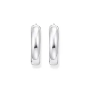 Thomas Sabo CR739-001-21 Bold - Silver Chunky Hoop Earrings 34,2 mm Ladies