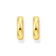 Thomas Sabo CR747-413-39 Bold - Gold-plated Chunky Hoop Earrings 16,2 mm Ladies