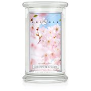 Kringle Candle Cherry Blossom duża świeca zapachowa 2-knotowa (624 g)