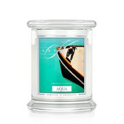 Kringle Candle Aqua świeca zapachowa średnia z 2 knotami (411 g)