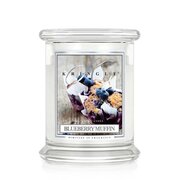 Kringle Candle Blueberry Muffin średnia świeca zapachowa z 2 knotami (411 g)