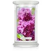 Świeca zapachowa Kringle Candle Fresh Lilac duża z 2 knotami (624 g)