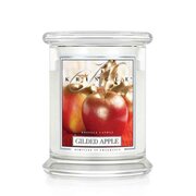 Kringle Candle Gilded Apple świeca zapachowa średnia z 2 knotami (411 g)