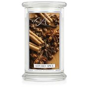 Kringle Candle Kitchen Spice duża świeca zapachowa z 2 knotami (624 g)