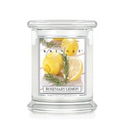 Kringle Candle Rosemary Cytryna świeca zapachowa średnia z 2 knotami (411 g)