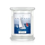 Kringle Candle Set Sail świeca zapachowa średnia z 2 knotami (411 g)