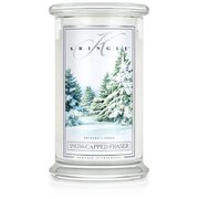 Kringle Candle Snow Capped Fraser duża świeca zapachowa z 2 knotami (624 g)