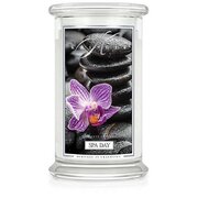 Kringle Candle Spa Day duża świeca zapachowa z 2 knotami (624 g)