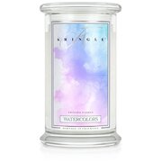 Kringle Candle Watercolors duża świeca zapachowa z 2 knotami (624 g)