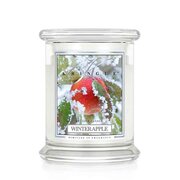 Kringle Candle Winter Świeca zapachowa jabłkowa średnia 2 knoty (411 g)