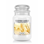 Country Candle Cheers duża świeca zapachowa z 2 knotami (652 g)