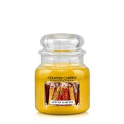 Country Candle Autumn Harvest średnia świeca zapachowa z 2 knotami (453 g)