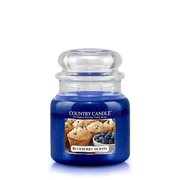 Country Candle Blueberry Muffin średnia świeca zapachowa z 2 knotami (453 g)