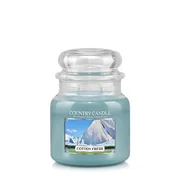 Country Candle Cotton Fresh świeca zapachowa średnia z 2 knotami (453 g)